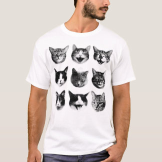 Camiseta Gatos
