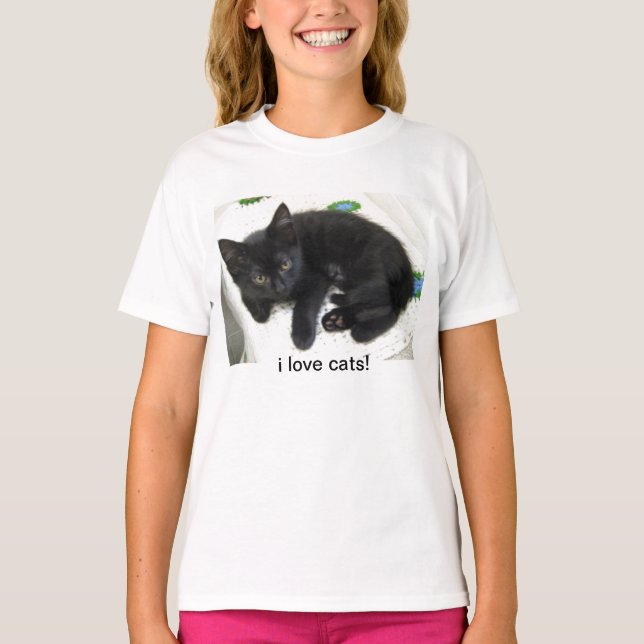 Camiseta gatos (Frente)