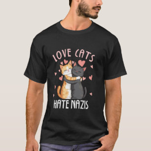 Camiseta Gatos Amorosos Abraçam a Diversidade
