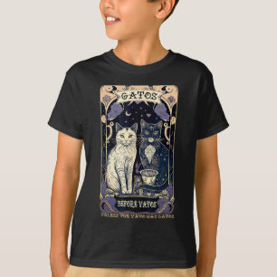 Camiseta Gatos Antes De Vatos, A Não Ser Que O Vato Tenha G