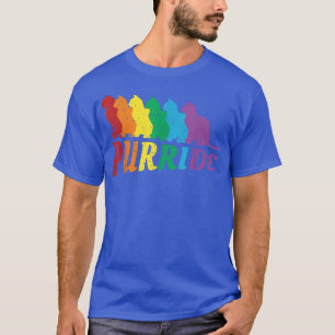 Camiseta Gatos Arco-Íris Medem Orgulho gay LGBTQ LGBT Orgul