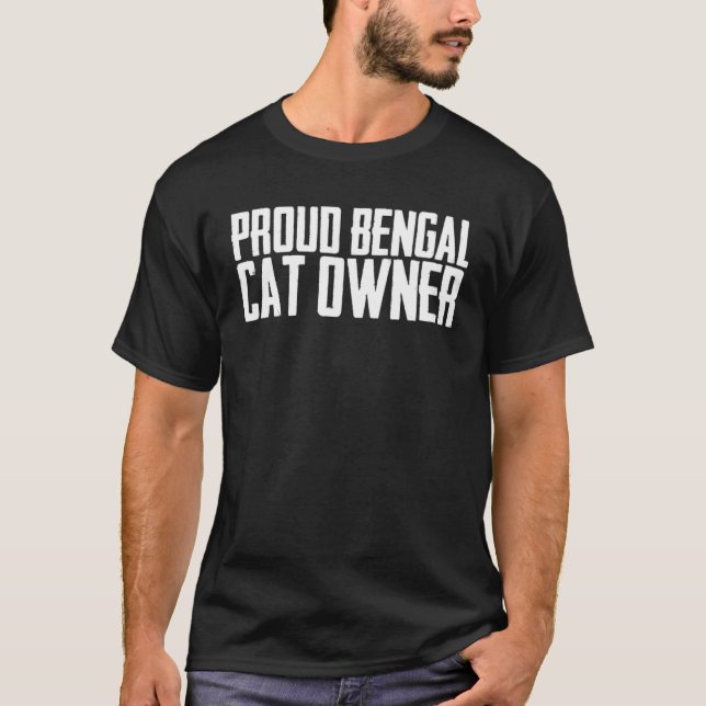 Camiseta Gatos Bengala Bengal gatinho 1 (Frente)