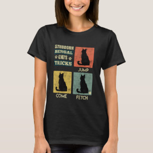 Camiseta Gatos Bengala GATOS BENGALA TESTARDOS Truques Engr