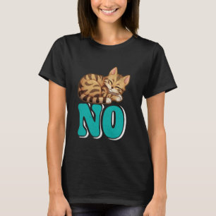 Camiseta Gatos Bengala NÃO Dono de Gato Bengal Teimoso Engr