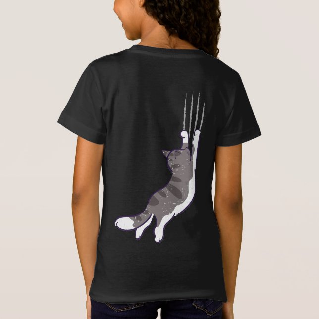 Camiseta Gatos Bons - Seguindo! (Verso)