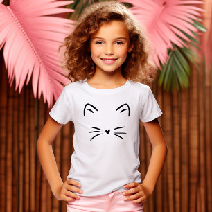 Camiseta Gatos Brancos