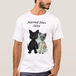 Camiseta Gatos Casados 2024