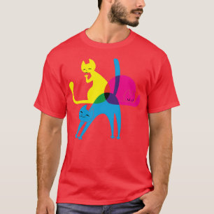 Camiseta Gatos CMYK