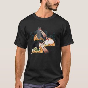 Camiseta Gatos Com Olhos Laser I Cat Kitten Laser Space Piz