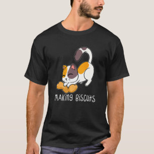 Camiseta Gatos Confeiteiros de Biscoitos Assando