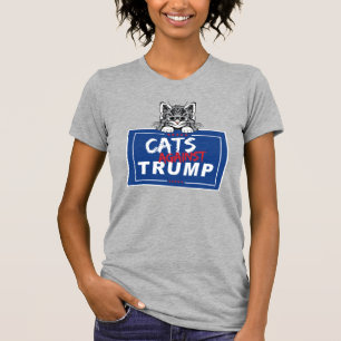 CAMISETA GATOS CONTRA A TRUMP