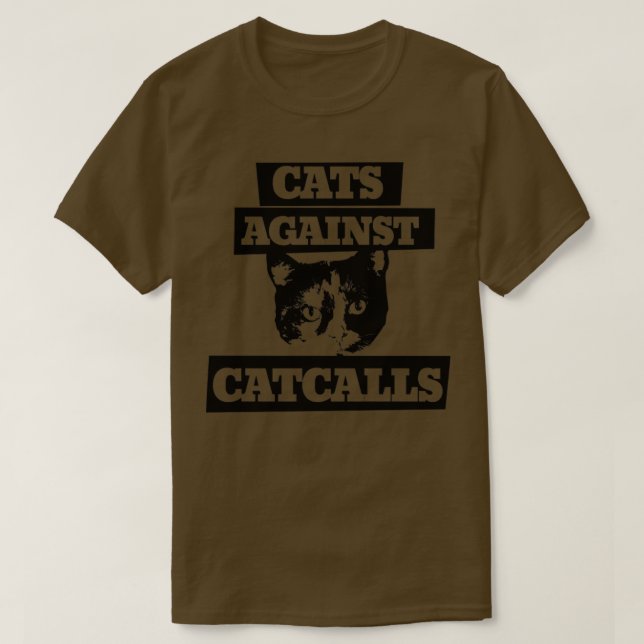 Camiseta Gatos Contra Catchamas2 (Frente do Design)
