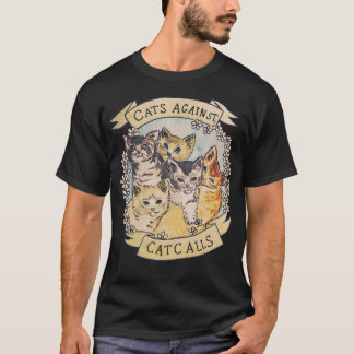 Camiseta Gatos Contra Chamadas De Cat Original (Ver V2 No M