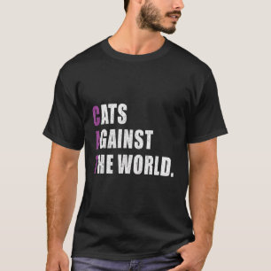 Camiseta Gatos Contra O Mundo