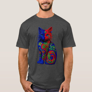 Camiseta gatos coreanos