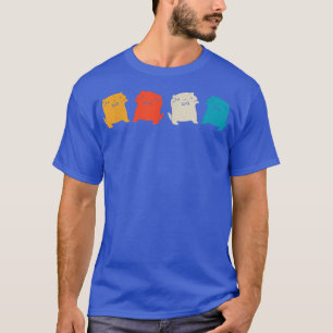 Camiseta Gatos Dançarinos Engraçados Disco Memória de Gato