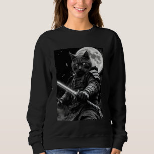 Camiseta Gatos de Arte Japonês Samu Guerreiro Japã