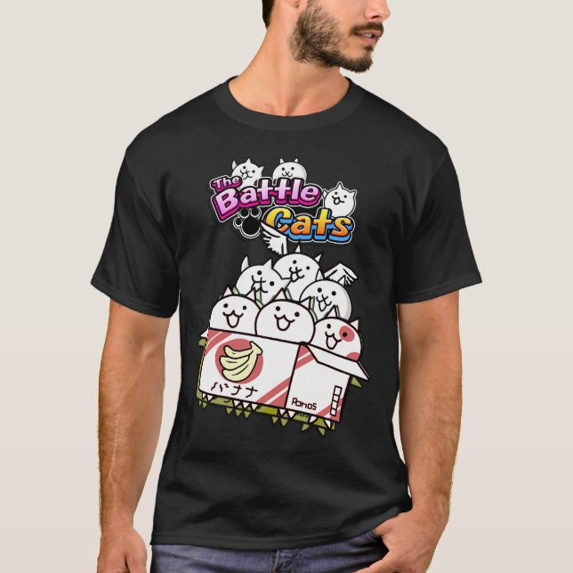 Camiseta Gatos de Batalha (Frente)