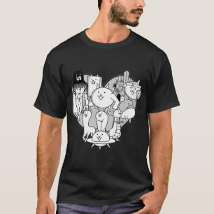 Camiseta Gatos de Batalha Evoluíram Gatos Murais