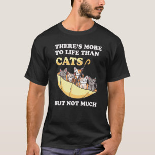 Camiseta Gatos de Cabeça para Baixo Guarda-chuva  Gatinho  