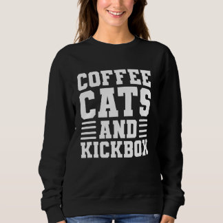 Camiseta Gatos De Café E Kickbox Profissional