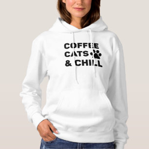 Camiseta Gatos de café e refrigerar