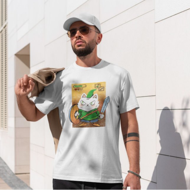 Camiseta Gatos De Cartoon Em Patinetes (Criador carregado)