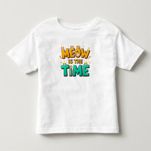 Camiseta Gatos de Desenho Animado Fofos com Texto Divertido