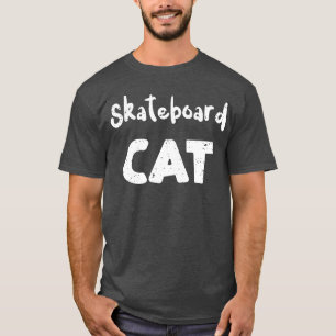 Camiseta Gatos De Gato De Skate