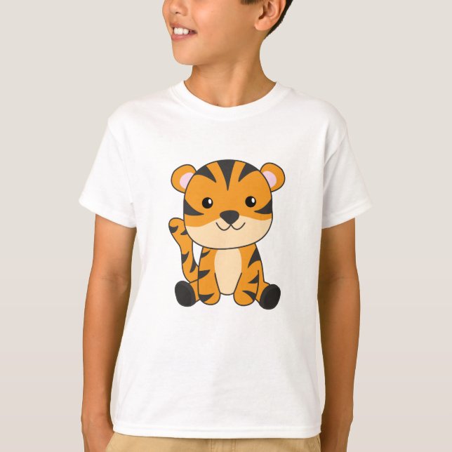 Camiseta Gatos De Gato Grande Para Crianças (Frente)