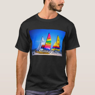 Camiseta Gatos de Hobie no jérsei