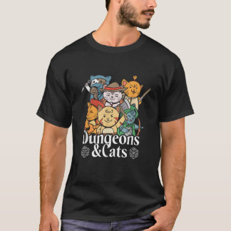 Camiseta Gatos de Masmorra