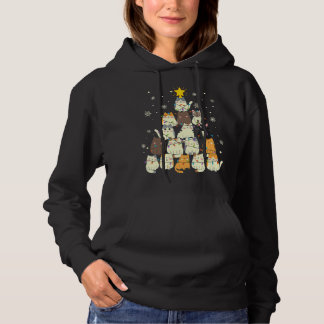 Camiseta Gatos de Natal Árvore Engraçado Xmas Cat 73