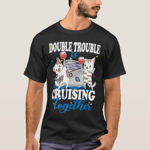 Camiseta Gatos de Navio de Cruzeiro Festa de Vinho Cruzeiro