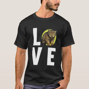 Camiseta Gatos de Pallas Manul Gato de Pallas