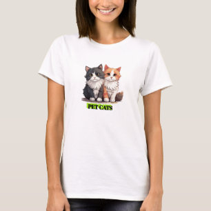 Camiseta Gatos De Pet