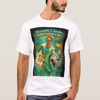 Camiseta Gatos de Telenovela com Timothy Cando