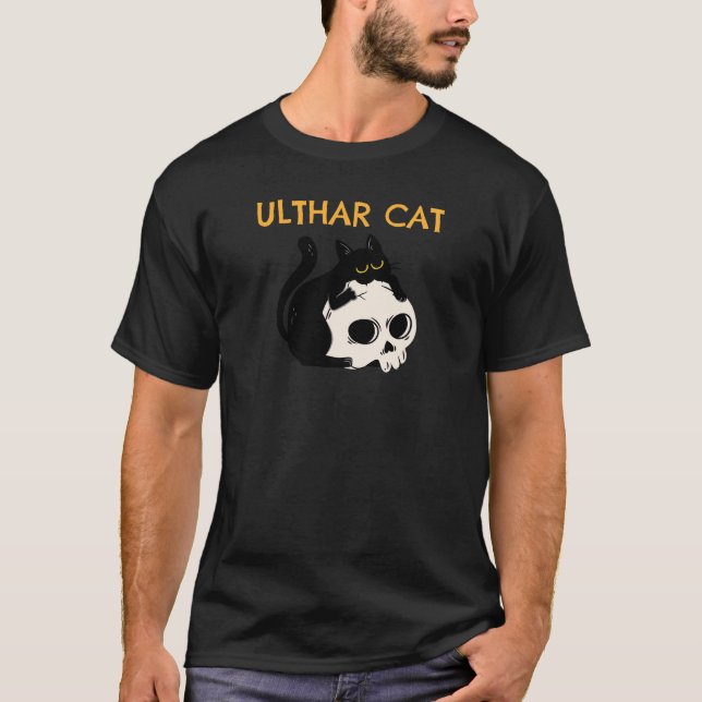 Camiseta Gatos de Ulthar HP Lovecraft (Frente)