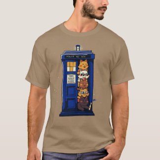 Camiseta Gatos de Viagem do tempo por Tobe Fonseca