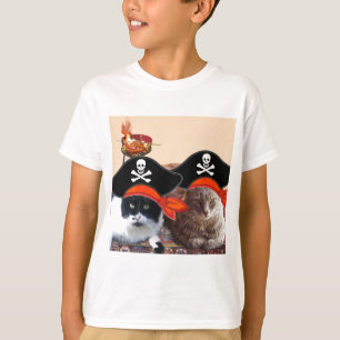 Camiseta GATOS do PIRATA, conversa como um dia do pirata