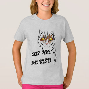 Camiseta Gatos do Tshirt do gato do gatinho que amam