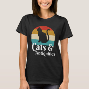 Camiseta Gatos e Antiguidades