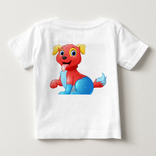 Camiseta gatos e cachorro (Verso)