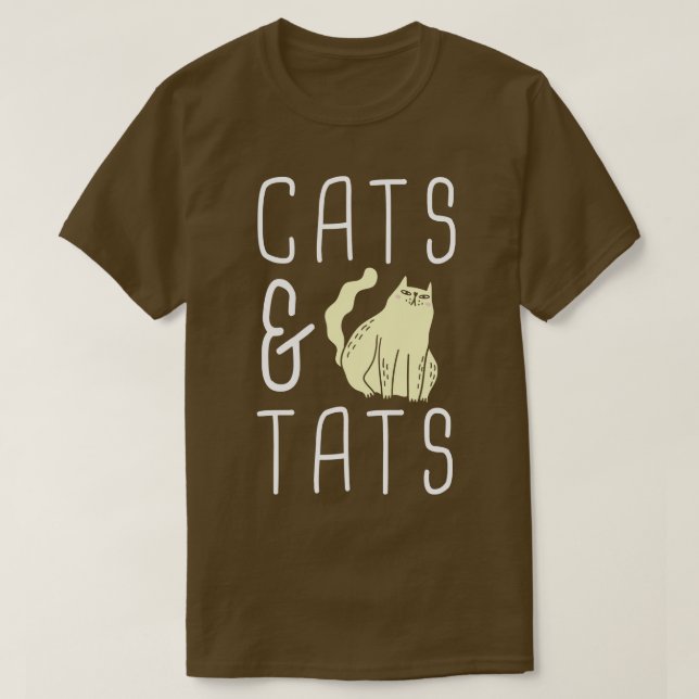 Camiseta Gatos E Gatos (Frente do Design)