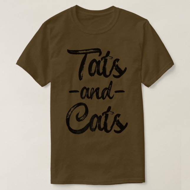 Camiseta Gatos E Gatos  (Frente do Design)