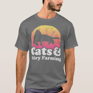 Camiseta Gatos e Laticínios