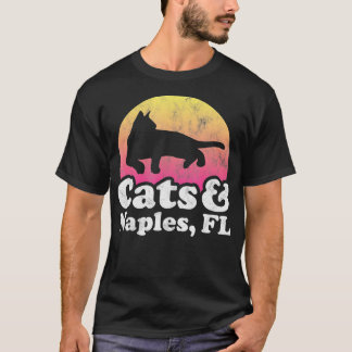 Camiseta Gatos e Nápoles, Gato de Masculino ou de Mulher e
