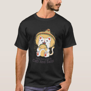 Camiseta Gatos E Tacos Kitten Comida Mexicana