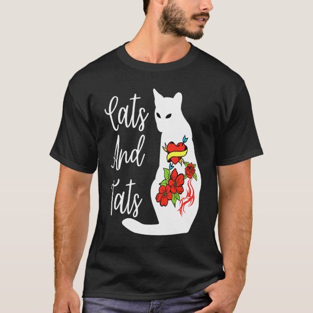 Camiseta Gatos e Tats 3 (Frente)