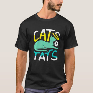 Camiseta Gatos E Tats Artista De Tatuagem Gato Gatinho Tat